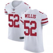 Wholesale Cheap Nike 49ers #52 Patrick Willis White Men's Stitched NFL Vapor Untouchable Elite Jersey