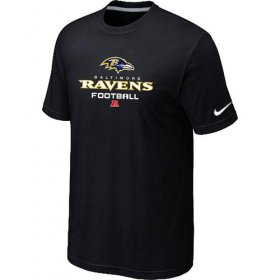 Wholesale Cheap Nike Baltimore Ravens Big & Tall Critical Victory NFL T-Shirt Black