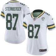 Wholesale Cheap Nike Packers #87 Jace Sternberger White Women's 100th Season Stitched NFL Vapor Untouchable Limited Jersey