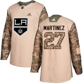 Wholesale Cheap Adidas Kings #27 Alec Martinez Camo Authentic 2017 Veterans Day Stitched NHL Jersey