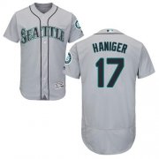 Wholesale Cheap Mariners #17 Mitch Haniger Grey Flexbase Authentic Collection Stitched MLB Jersey
