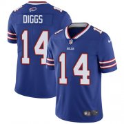 Wholesale Cheap Nike Bills #14 Stefon Diggs Royal Blue Team Color Men's Stitched NFL Vapor Untouchable Limited Jersey