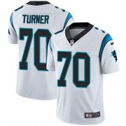 Wholesale Cheap Nike Panthers #70 Trai Turner White Men's Stitched NFL Vapor Untouchable Limited Jersey