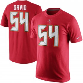 Wholesale Cheap Tampa Bay Buccaneers #54 Lavonte David Nike Player Pride Name & Number T-Shirt Red