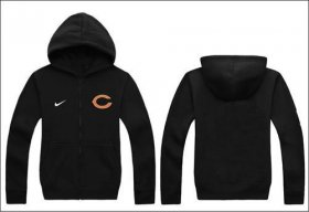 Wholesale Cheap Nike Chicago Bears Authentic Logo Hoodie Black