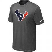 Wholesale Cheap Houston Texans Sideline Legend Authentic Logo Dri-FIT Nike NFL T-Shirt Crow Grey