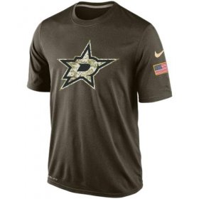 Wholesale Cheap Men\'s Dallas Stars Salute To Service Nike Dri-FIT T-Shirt