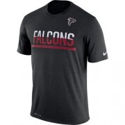 Wholesale Cheap Men's Atlanta Falcons Nike Practice Legend Performance T-Shirt Black