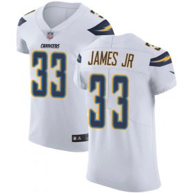 Wholesale Cheap Nike Chargers #33 Derwin James Jr White Men\'s Stitched NFL Vapor Untouchable Elite Jersey