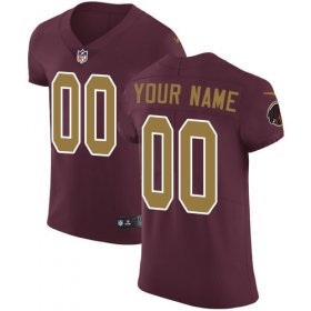 Wholesale Cheap Nike Washington Redskins Customized Burgundy Red Alternate Stitched Vapor Untouchable Elite Men\'s NFL Jersey