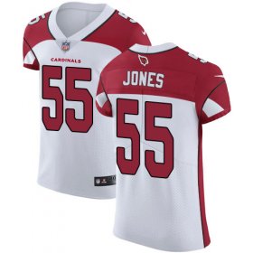 Wholesale Cheap Nike Cardinals #55 Chandler Jones White Men\'s Stitched NFL Vapor Untouchable Elite Jersey