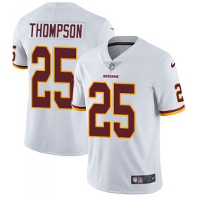 Wholesale Cheap Nike Redskins #25 Chris Thompson White Men\'s Stitched NFL Vapor Untouchable Limited Jersey