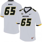 Wholesale Cheap Missouri Tigers 65 Mitch Morse White Nike College Football Jersey