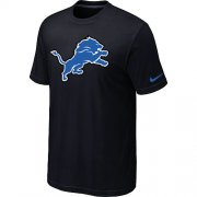 Wholesale Cheap Nike Detroit Lions Sideline Legend Authentic Logo Dri-FIT NFL T-Shirt Black
