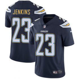 Wholesale Cheap Nike Chargers #23 Rayshawn Jenkins Navy Blue Team Color Men\'s Stitched NFL Vapor Untouchable Limited Jersey