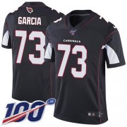 Wholesale Cheap Nike Cardinals #73 Max Garcia Black Alternate Men's Stitched NFL 100th Season Vapor Limited Jersey