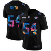 Cheap Dallas Cowboys #54 Jaylon Smith Men's Nike Multi-Color Black 2020 NFL Crucial Catch Vapor Untouchable Limited Jersey