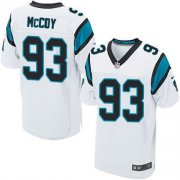 Wholesale Cheap Nike Panthers #93 Gerald McCoy White Men's Stitched NFL Elite Jersey