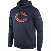 Wholesale Cheap Chicago Bears Nike Practice Performance Pullover Hoodie Navy