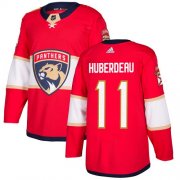 Wholesale Cheap Adidas Panthers #11 Jonathan Huberdeau Red Home Authentic Stitched NHL Jersey
