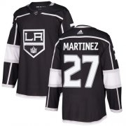 Wholesale Cheap Adidas Kings #27 Alec Martinez Black Home Authentic Stitched NHL Jersey