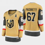 Cheap Vegas Golden Knights #67 Max Pacioretty Women 2020-21 Player Alternate Stitched NHL Jersey Gold?