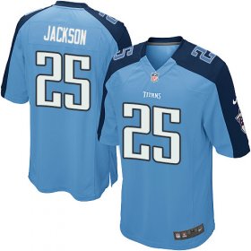 Wholesale Cheap Nike Titans #25 Adoree\' Jackson Light Blue Alternate Youth Stitched NFL Elite Jersey