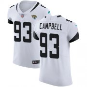 Wholesale Cheap Nike Jaguars #93 Calais Campbell White Men's Stitched NFL Vapor Untouchable Elite Jersey