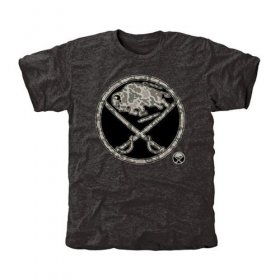 Wholesale Cheap Men\'s Buffalo Sabres Black Rink Warrior T-Shirt