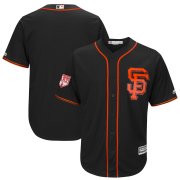 Wholesale Cheap Giants Blank Black 2019 Spring Training Cool Base Stitched MLB Jersey