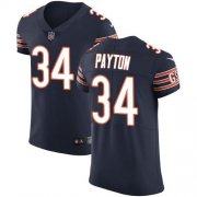 Wholesale Cheap Nike Bears #34 Walter Payton Navy Blue Team Color Men's Stitched NFL Vapor Untouchable Elite Jersey