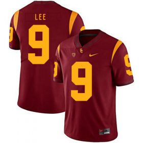 Wholesale Cheap USC Trojans 9 Marqise Lee Red College Football Jersey