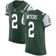 Wholesale Cheap Nike Jets #2 Jason Myers Green Team Color Men's Stitched NFL Vapor Untouchable Elite Jersey