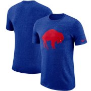 Wholesale Cheap Buffalo Bills Nike Marled Historic Logo Performance T-Shirt Heathered Royal