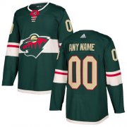 Wholesale Cheap Men's Adidas Wild Personalized Authentic Green Home NHL Jersey