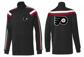 Wholesale Cheap NHL Philadelphia Flyers Zip Jackets Black-1