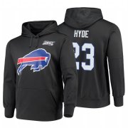 Wholesale Cheap Buffalo Bills #23 Micah Hyde Nike NFL 100 Primary Logo Circuit Name & Number Pullover Hoodie Charcoal