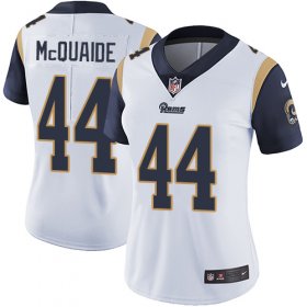 Wholesale Cheap Nike Rams #44 Jacob McQuaide White Women\'s Stitched NFL Vapor Untouchable Limited Jersey