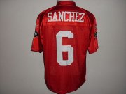 Wholesale Cheap Jets #6 Mark Sanchez Red QB Practice Stitched NFL Jersey