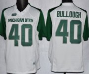 Wholesale Cheap Michigan State Spartans #40 Max Bullough 2013 White Jersey