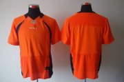Wholesale Cheap Nike Broncos Blank Orange Team Color Men's Stitched NFL Elite Jersey