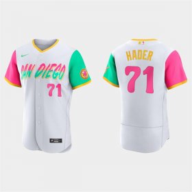 Wholesale Cheap Mens San Diego Padres #71 Josh Hader White 2022 City Connect Jersey