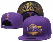 Wholesale Cheap Los Angeles Lakers Stitched Snapback Hats 050