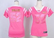 Wholesale Cheap Nike 49ers #52 Patrick Willis Pink Women's Stitched NFL Elite Draft Him Shimmer Jersey