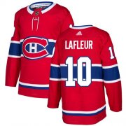 Wholesale Cheap Adidas Canadiens #10 Guy Lafleur Red Home Authentic Stitched NHL Jersey