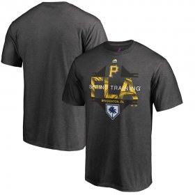 Wholesale Cheap Pittsburgh Pirates Majestic 2019 Spring Training Grapefruit League Winner Big & Tall T-Shirt Gray