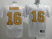 Wholesale Cheap Tennessee Volunteers #16 Peyton Manning White Jersey