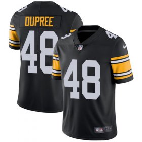 Wholesale Cheap Nike Steelers #48 Bud Dupree Black Alternate Men\'s Stitched NFL Vapor Untouchable Limited Jersey