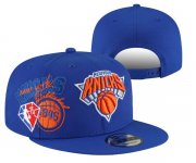 Wholesale Cheap New York Knicks Stitched Snapback 75th Anniversary Hats 0013