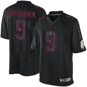 Wholesale Cheap Nike Redskins #9 Sonny Jurgensen Black Men\'s Stitched NFL Impact Limited Jersey